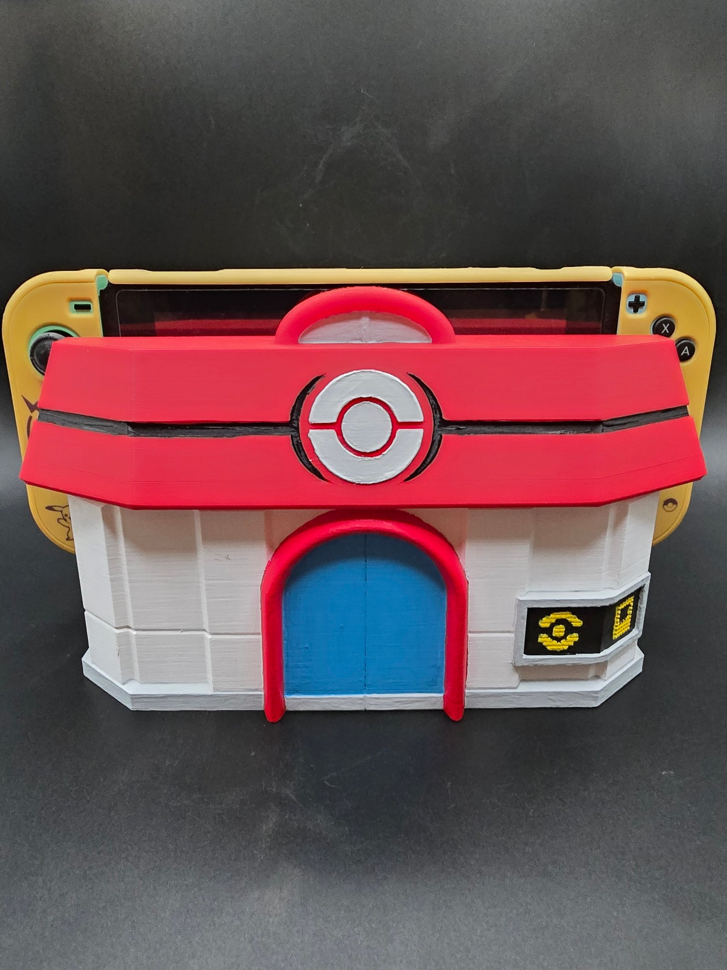 Pokemon Center Nintendo Switch Skin Pokecenter 3D Printed hand painted nintendo switch dock