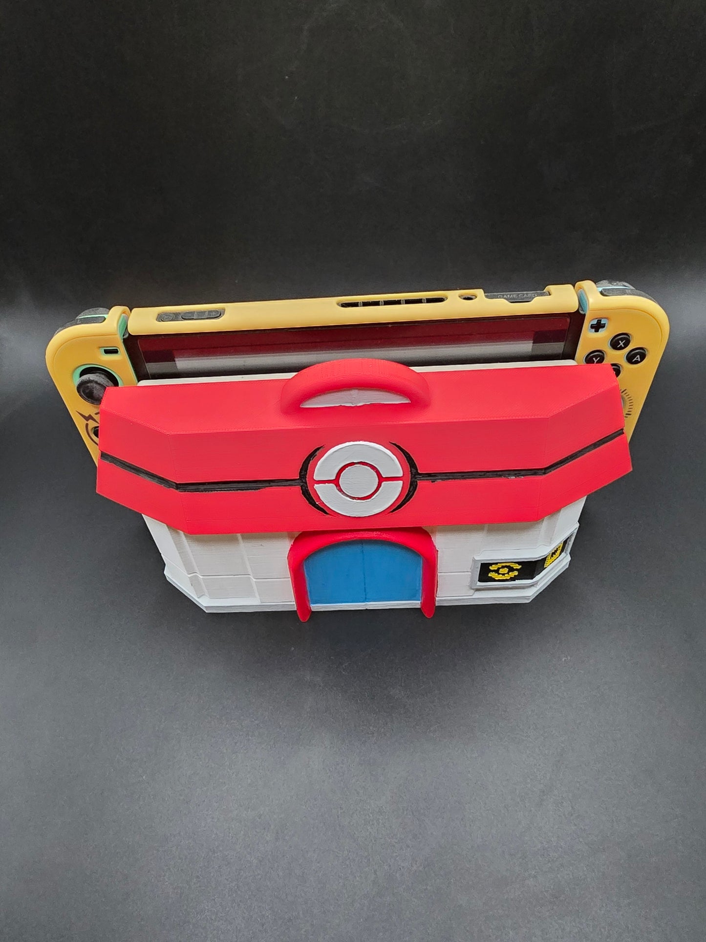 Pokemon Center Nintendo Switch Skin Pokecenter 3D Printed hand painted nintendo switch dock