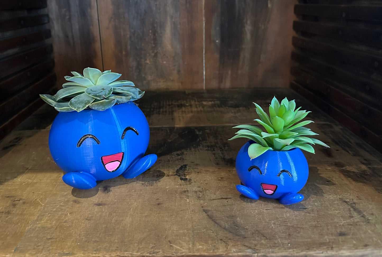 Pokemon Oddish planter succulent planter pot Pokemon gift home decor