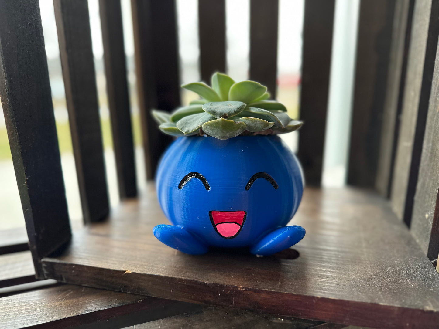 Pokemon Oddish planter succulent planter pot Pokemon gift home decor