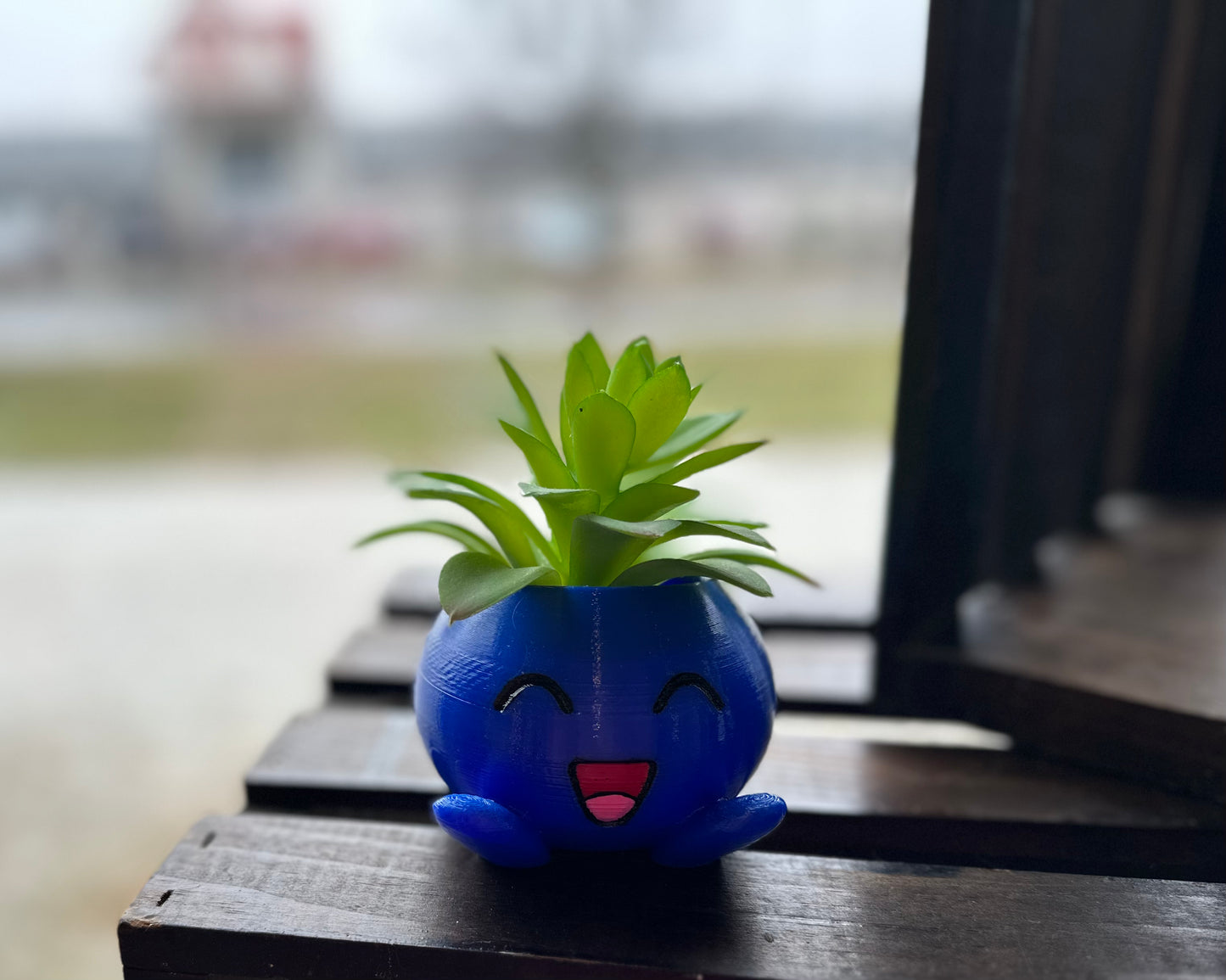 Pokemon Oddish planter succulent planter pot Pokemon gift home decor