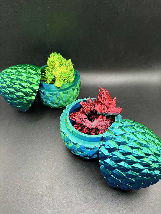 Large 3D Printed Dragon Egg