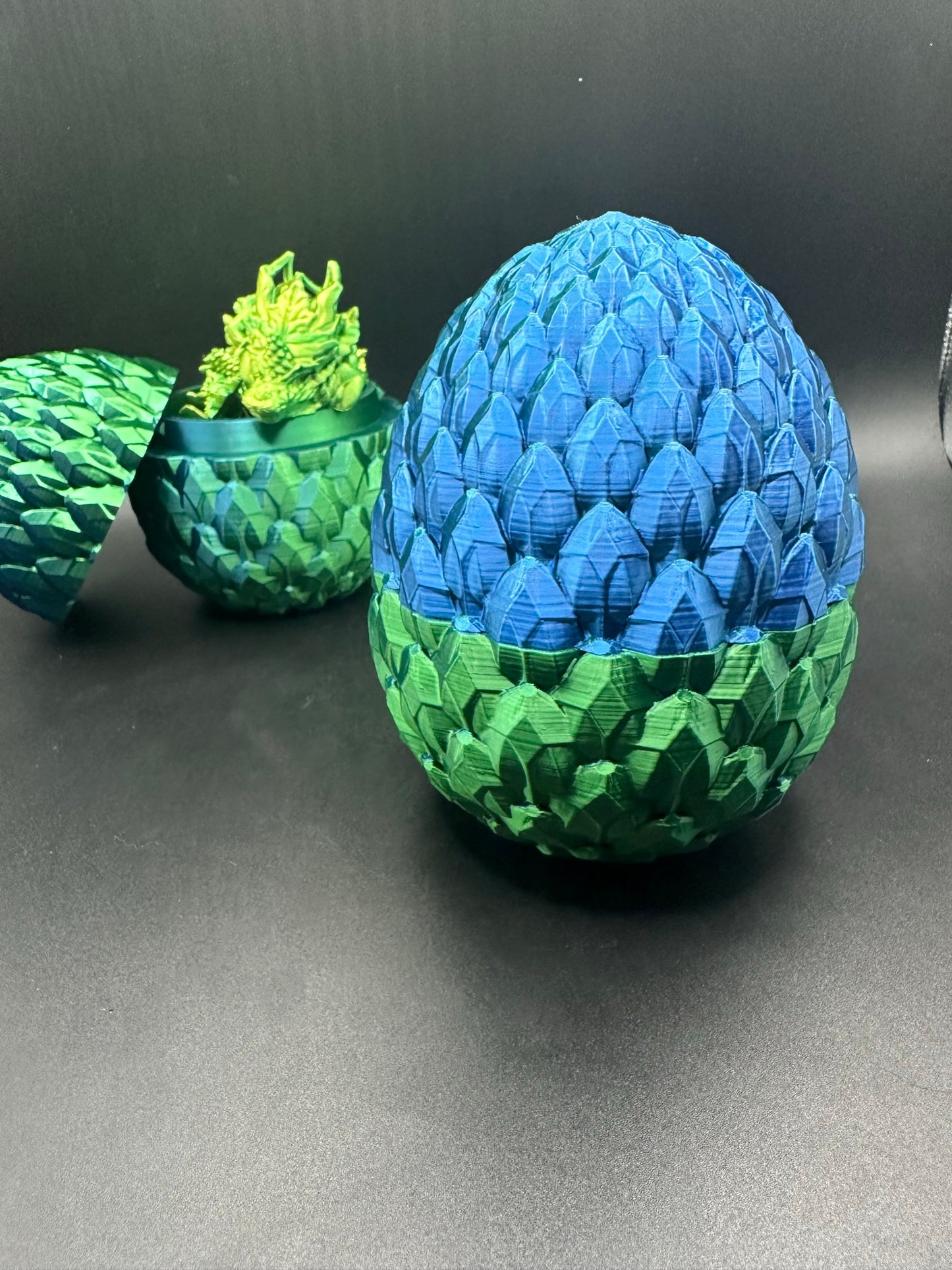 Large 3D Printed Dragon Egg