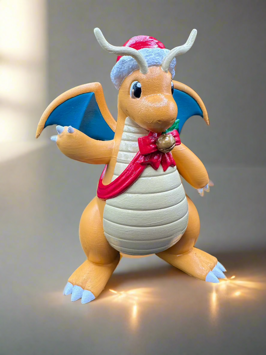 Hand Painted Dragonite Tree Topper