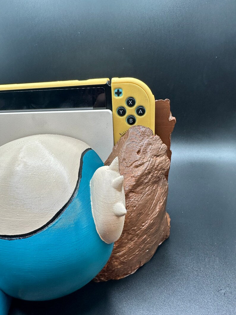 Pokémon snorlax Nintendo Switch skin 3d printed hand painted nintendo switch dock